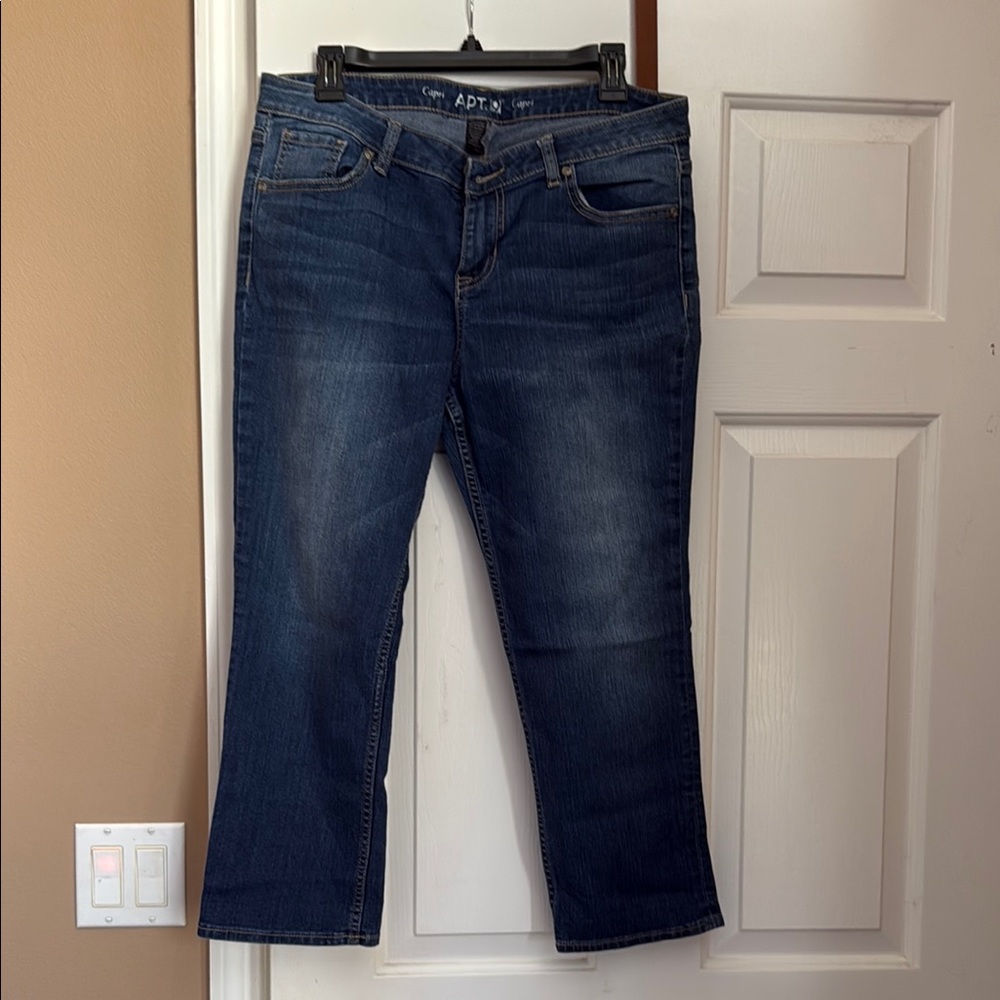 Apt. 9 Blue Boot Cut Jeans with Classic Style